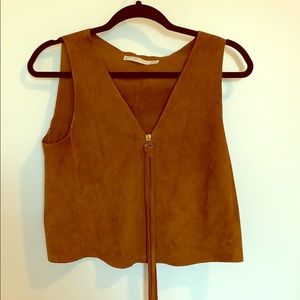 Camel Colored Vest